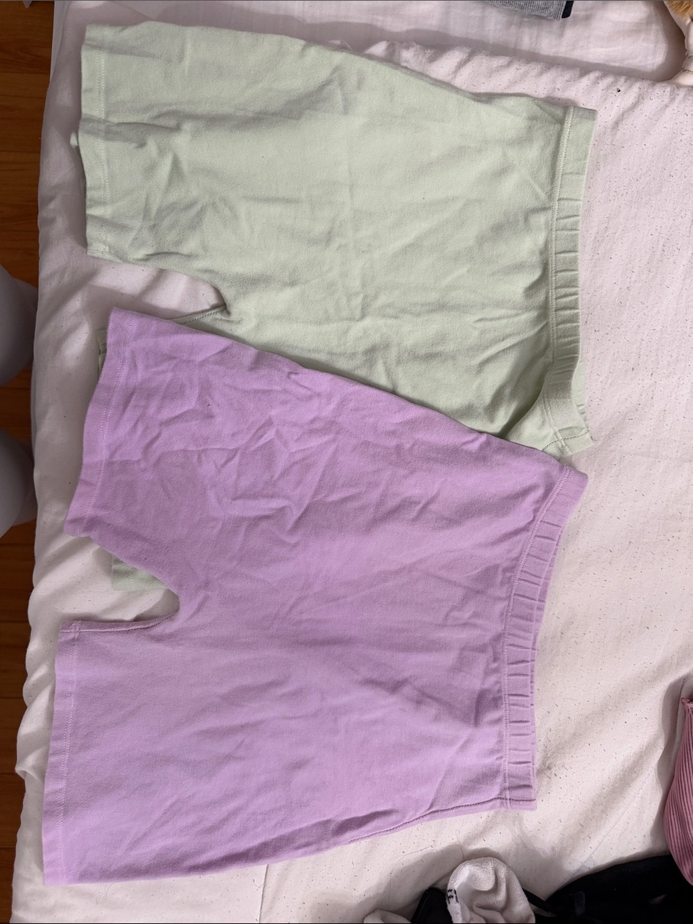 Brandy Melville high waist rise cotton shorts